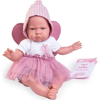 Panenka Miminko - Můj první reborn Berta s křídly motýla od Antonio Juan (Mi Primer Reborn Berta con alitas de mariposa)