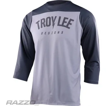 cyklistický dres Dres na kolo TroyLeeDesigns Ruckus 3/4 Jersey Camber Light Grey 2023 M