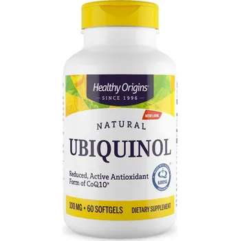 Přírodní produkt Healthy Origins Ubiquinol Kaneka 100 mg, 60 softgel kapslí