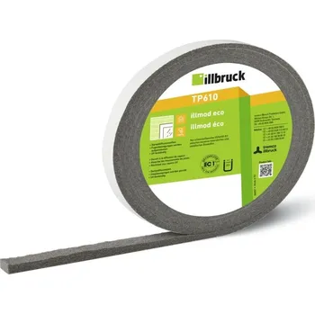 Izolační páska Těsnící páska TP610 illmod eco 9-20x20 šedá, role 2,6 m
