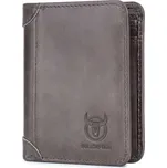 Bullcaptain elegantní kožená peněženka Gerold Šedá BULLCAPTAIN QB031Vs2