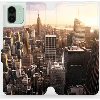 Pouzdro na mobilní telefon Flipové pouzdro Mobiwear - Xiaomi Redmi A2 - M138P New York (Knížkové flip pouzdro, obal, kryt na mobil Xiaomi Redmi A2 - M138P New York, materiál Umělá kůže + TPU - ochrana 360°, stojánek, silikonová vanička, magnetické zavírání)