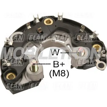 Autoelektrika Diodový blok alternátoru Bosch 0124415005 / F00M123202