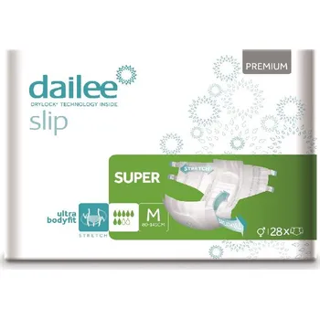 Dailee Slip Premium Super M inkontinenční zalepovací kalhotky 28 ks