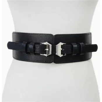 Opasek Dámský široký korzetový pásek Basile Černý Lifestyle 97k-cube