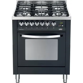 Sporák Lofra PNM76MFT/C sporák kombinovaný 70 cm černý