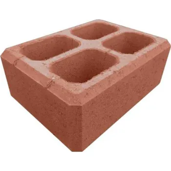 Zahradní obrubník Tvárnice PRESBETON SIMPLE BLOCK HX 1/30/AF hladká cihlová