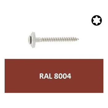 Vrut Vrut s podl. 15mm, nerez A2 4,5x35 Torx RAL8004 (Art.8790) 10ks
