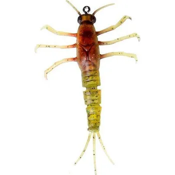 Umělá nástraha Nymfa Savage Gear 3D TPE Mayfly Nymph 5,0cm 2,5g - Olive