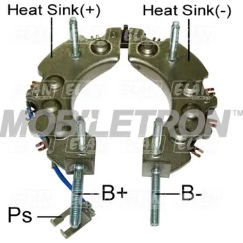 Autoelektrika Diodový blok alternátoru Denso 121000-0820 / 121000-0830