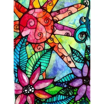 Diamantové malování Gaira® Diamantové malování Vitráž D0735