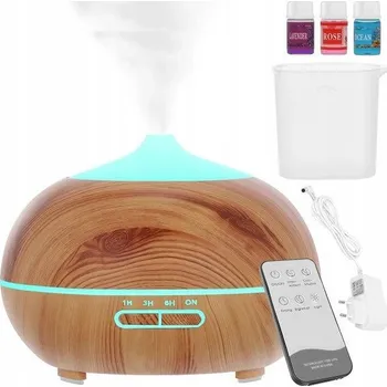Vzduchotechnika Aroma difuzér , zvlhčovač vzduchu 500ml, tmavé dřevo