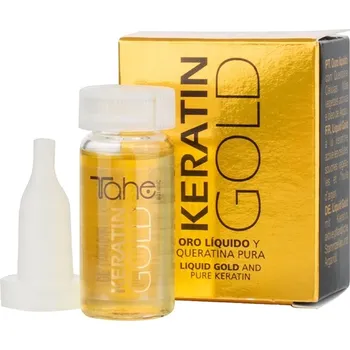 Vlasová regenerace TAHE Keratin Gold Arganový olej 10ml