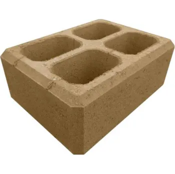 Vápenopískový zdicí materiál Tvárnice PRESBETON SIMPLE BLOCK HX 1/30/AF hladká okrová