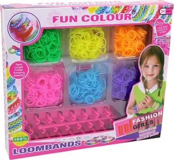 kreativní sada Loom Bands 6 barev + tkalcovský stav