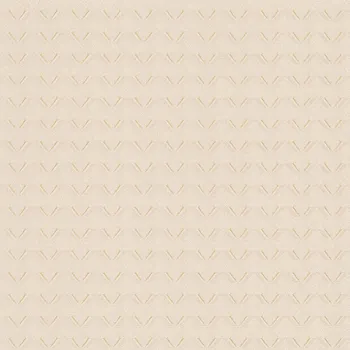 Tapeta Zambaiti Parati Luxusní béžová geometrická vliesová tapeta na zeď Z76029, Vision, Zambaiti Parati, velikost 0,7 x 10 m
