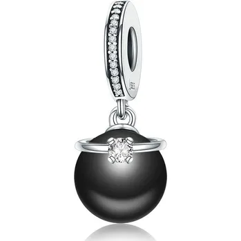Přívěsek Elenys stříbrný přívěsek Černá perla
