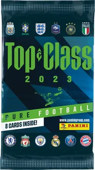 Sběratelská karetní hra Panini Top Class Pure Football Booster 2023