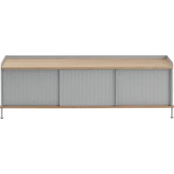 Komoda Muuto Komoda Enfold Sideboard 186x48, oak/grey