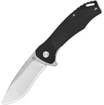 kapesní nůž QSP knife Raven, zavírací nůž s klipem, černá G10 QS122-C1