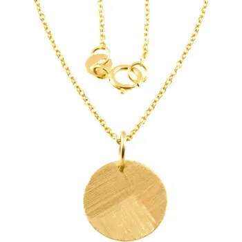 Přívěsek ŠPERKY-NM, Zlatá kruhová destička 1281