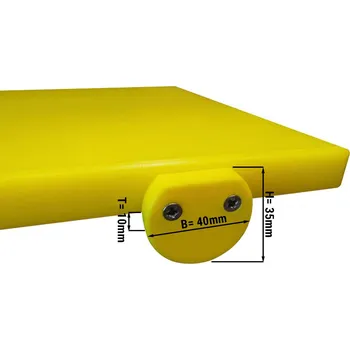 Kuchyňské prkénko G.Gastro Zarážka na krájecí prkénko - žlutá