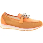 HISPANITAS Dámské oranžové kožené mokasíny HV232552-PAPAYA-245 Velikost 38