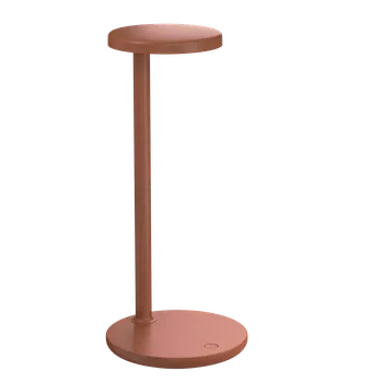 Lampička Flos 09.8301.DX Oblique, profesionální rezavě-oranžová čtecí lampička, 8W LED 3000K, 35cm