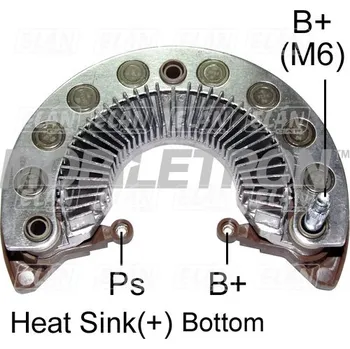 Alternátor Diodový blok alternátoru Mitsubishi A4TJ0181ZC / A860T88170