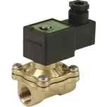 API Solenoidový ventil mosazný 2/2 NC - G238-38 Cívka: 24 V DC