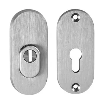 Dveřní kování AXA - ROZETA BETA2 PLUS PZ PLUS s otvorem pro vložku, 105 mm, přídavná rozeta F6 - Inox elox