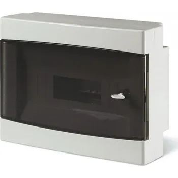 Rozvaděč Nástěnný rozvaděč IP40 Domino 12 DIN dvířka kouřová 673.2012B Scame (Přístrojový rozvaděč)