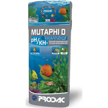 Akvarijní chemie Prodac Mutaphi D pH-, 500ml