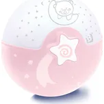 INFANTINO Noční lampička s projekcí růžová