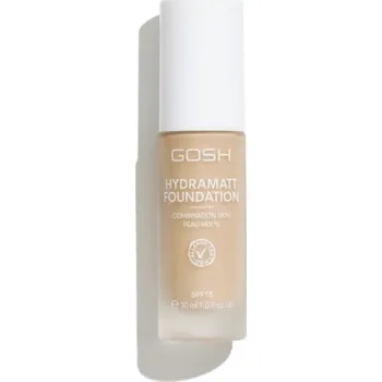 Make-up GOSH COPENHAGEN Hydramatt Foundation make-up pro smíšenou pleť - 004R Light 30 ml