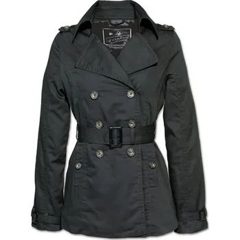 Dámský kabát Bunda dámská LUXURY COAT ČERNÝ XL - Na prodejně