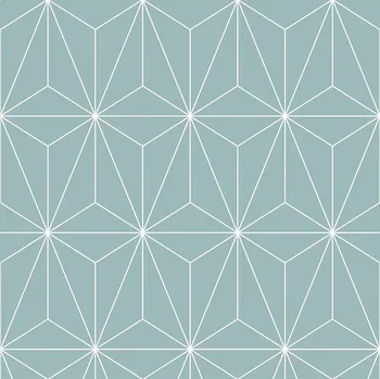 Tapeta Graham & Brown Premium Zelená/mint geometrická vliesová tapeta na zeď 104738, Formation, Graham & Brown, velikost 0,52 x 10 m