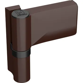 pant Dr. Hahn Dveřní pant Hahn KT-V 6R (15-20 mm) RAL 8077 hnědý