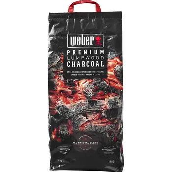 Weber Premium Lumpwood dřevěné uhlí 5 kg