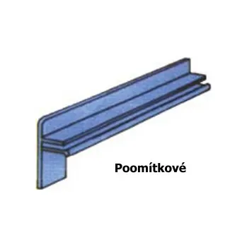 Parapet Paramont Koncovka 240 mm hliník poomítková