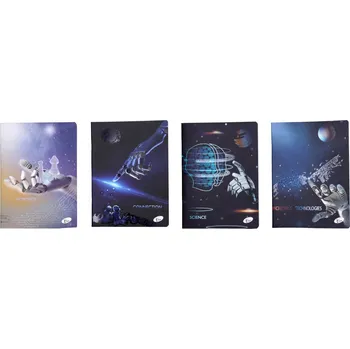 Sešit Sešit A5 linkovaný, 40l - roboti