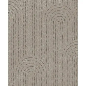 Tapeta Eijffinger Šedá geometrická vliesová tapeta na zeď, 312437, Artifact, Eijffinger, velikost 0,52 x 10 m