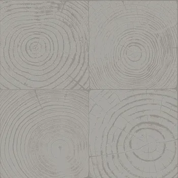 Tapeta Origin Vliesová tapeta na zeď šedá, imitace dřeva s letokruhy 347548, Matières - Wood, Origin, velikost 0,53 x 10,05 m