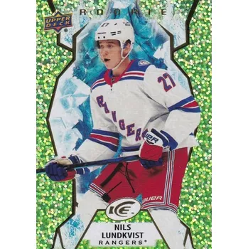 Karetní hra insert RC karta NILS LUNDKVIST 21-22 UD Ice Green číslo 149
