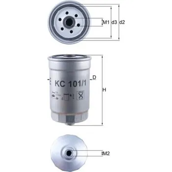 Palivový filtr Palivový filtr MAHLE KC 101/1