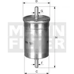 Palivový filtr WK 55/2