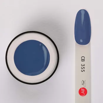 Umělé nehty Laif Barevný UV/LED gel modrý CB 355 One Piece 6ml