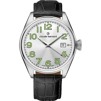 Módní doplněk Claude Bernard 70203 3C AB Proud Heritage quartz