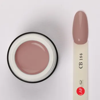 Umělé nehty Laif Barevný UV/LED gel hnědý CB 184 Dusky Moka 6ml