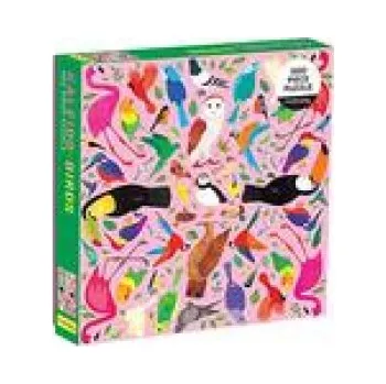 KALEIDO BIRDS 500 PC FAMILY PUZZLE – SUGAR SNAP SYUDIO